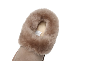 SALE. Fluffy Collar Platform Slippers